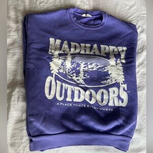 Purple Madhappy Outdoors Sweatshirt